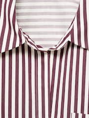 Mango White Pocket Striped Shirt - Image 7 of 7