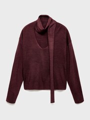 Mango Red Laia Sweater - Image 5 of 6