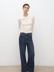Mango White Sweater Twenties - Image 1 of 6