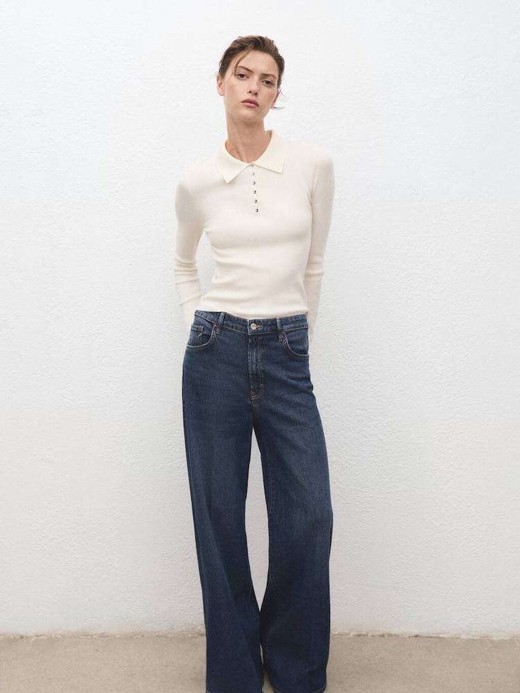 Mango White Sweater Twenties - Image 1 of 6