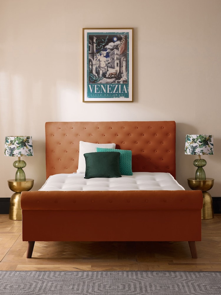Laurence Llewelyn-Bowen Maramalde Bliss Chesterfield Style Bed Frame - Image 1 of 4