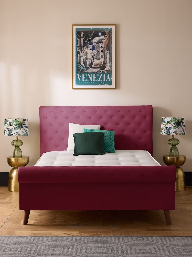 Laurence Llewelyn-Bowen Berry Bliss Chesterfield Style Bed Frame - Image 1 of 3