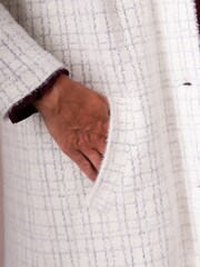 Lakeland Clothing Cream Francis Button Coat - Image 5 of 5