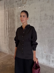 Never Fully Dressed Black Zoe Shirt - Image 3 of 6