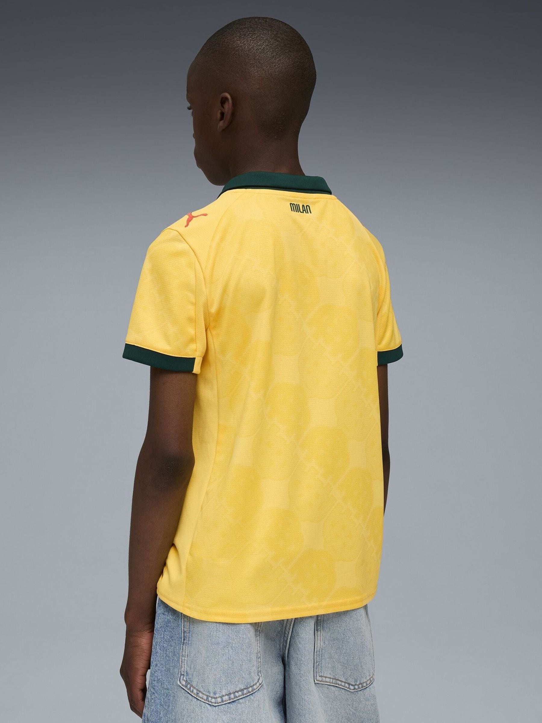 Next：日本 イエロー - Puma ACミラン 25/26 ユース ボーイズ サード