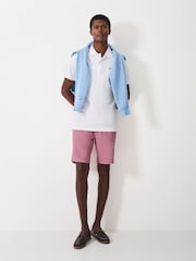 Crew Clothing Pink Cotton Bermuda Chino Shorts - Image 1 of 1