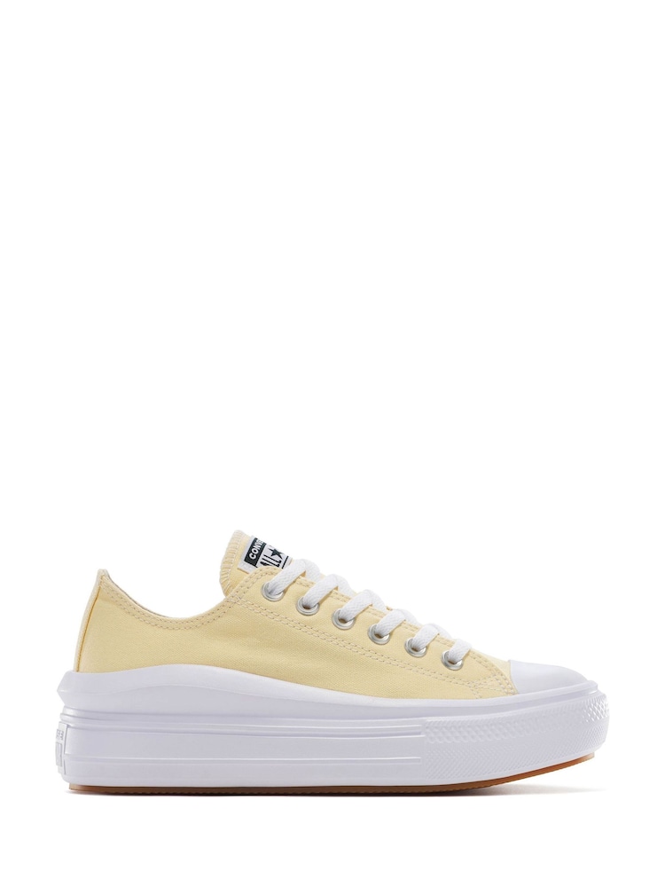 Converse Yellow Chuck Taylor Move Low Trainers - Image 1 of 1