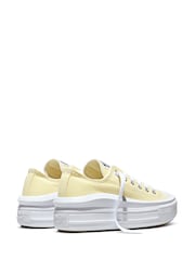 Converse Yellow Chuck Taylor Move Low Trainers - Image 4 of 6