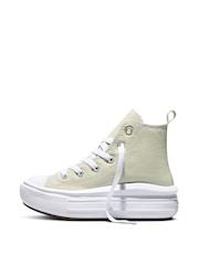 Converse Sage Green Chuck Taylor Move Trainers - Image 2 of 8