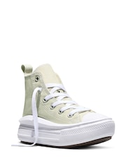 Converse Sage Green Chuck Taylor Move Trainers - Image 3 of 8