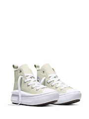 Converse Sage Green Chuck Taylor Move Trainers - Image 5 of 8
