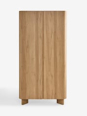 Light Natural Nomad Curve Double Wardrobe - Image 9 of 11