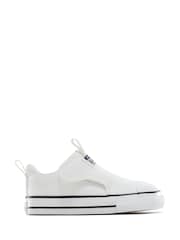 Converse White Chuck Taylor Malden Street Slip On Trainers - Image 1 of 1