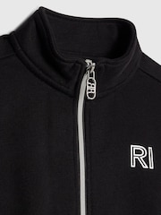 River Island Black Girls Waistband Bomber Jacket - Image 3 of 4