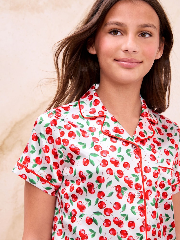 Red/White Cherry - Піжама Lipsy atlas (5-16років) - Image 2 of 4 Red/White Cherry - Піжама Lipsy atlas (5-16років) - Image 2 of 4