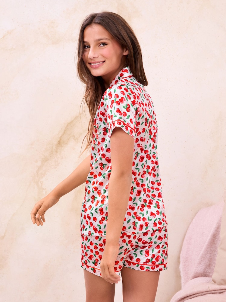Red/White Cherry - Піжама Lipsy atlas (5-16років) - Image 4 of 4 Red/White Cherry - Піжама Lipsy atlas (5-16років) - Image 4 of 4