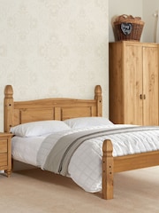 Birlea Pine Corona Low End Bed - Image 1 of 5