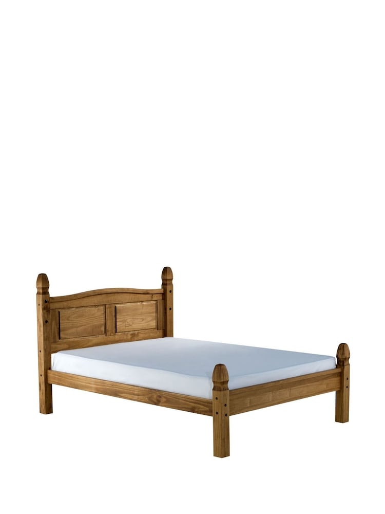 Birlea Pine Corona Low End Bed - Image 2 of 5