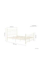 Birlea Cream Emily Bed - Image 12 of 12