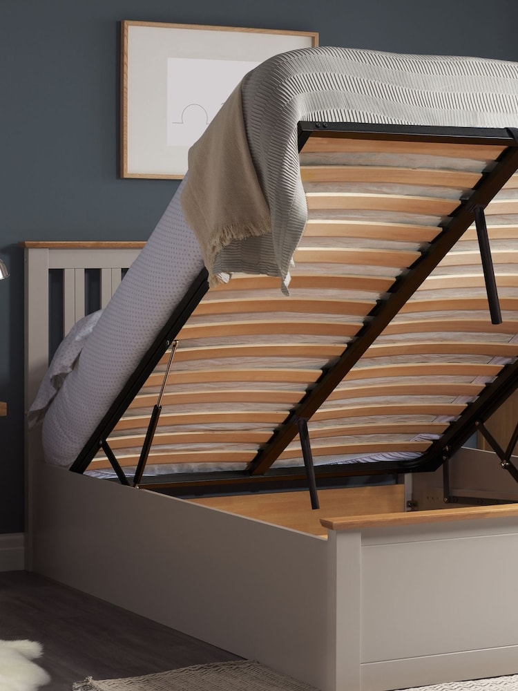 Birlea Grey Phoenix Ottoman Bed - Image 2 of 8