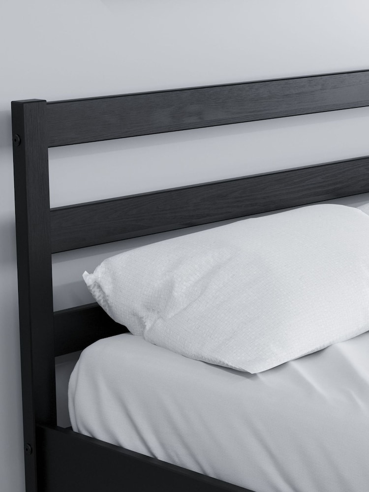 Birlea Black Luka Bed - Image 2 of 6