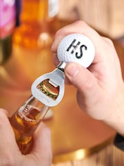 Personalised Golf Ball Bottle Opener by Oakdene - Image 1 of 2