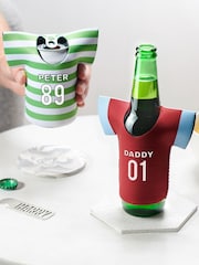 Personalised Football Shirt Can Cooler by Oakdene - Image 1 of 2