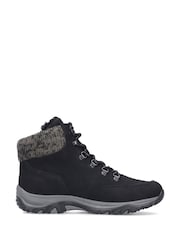 Rieker Lace-Up Black Shoes - Image 1 of 5