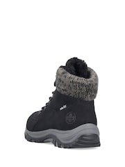 Rieker Lace-Up Black Shoes - Image 2 of 5