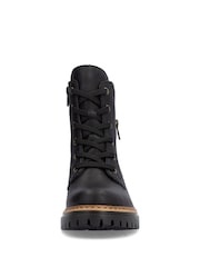 Rieker Black  Zipper Boots - Image 4 of 7
