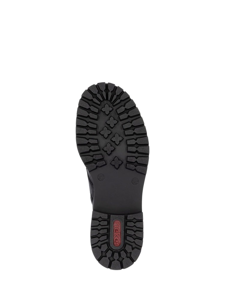 Rieker Black  Zipper Boots - Image 7 of 7