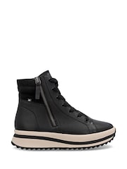 Rieker Zipper Black Boots - Image 1 of 6