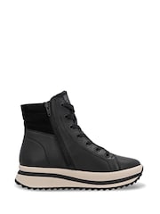 Rieker Zipper Black Boots - Image 2 of 6