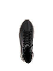 Rieker Zipper Black Boots - Image 4 of 6