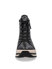 Rieker Zipper Black Boots - Image 5 of 6