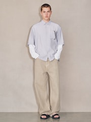 Sand EDIT Baggy Fit Jeans - Image 2 of 11