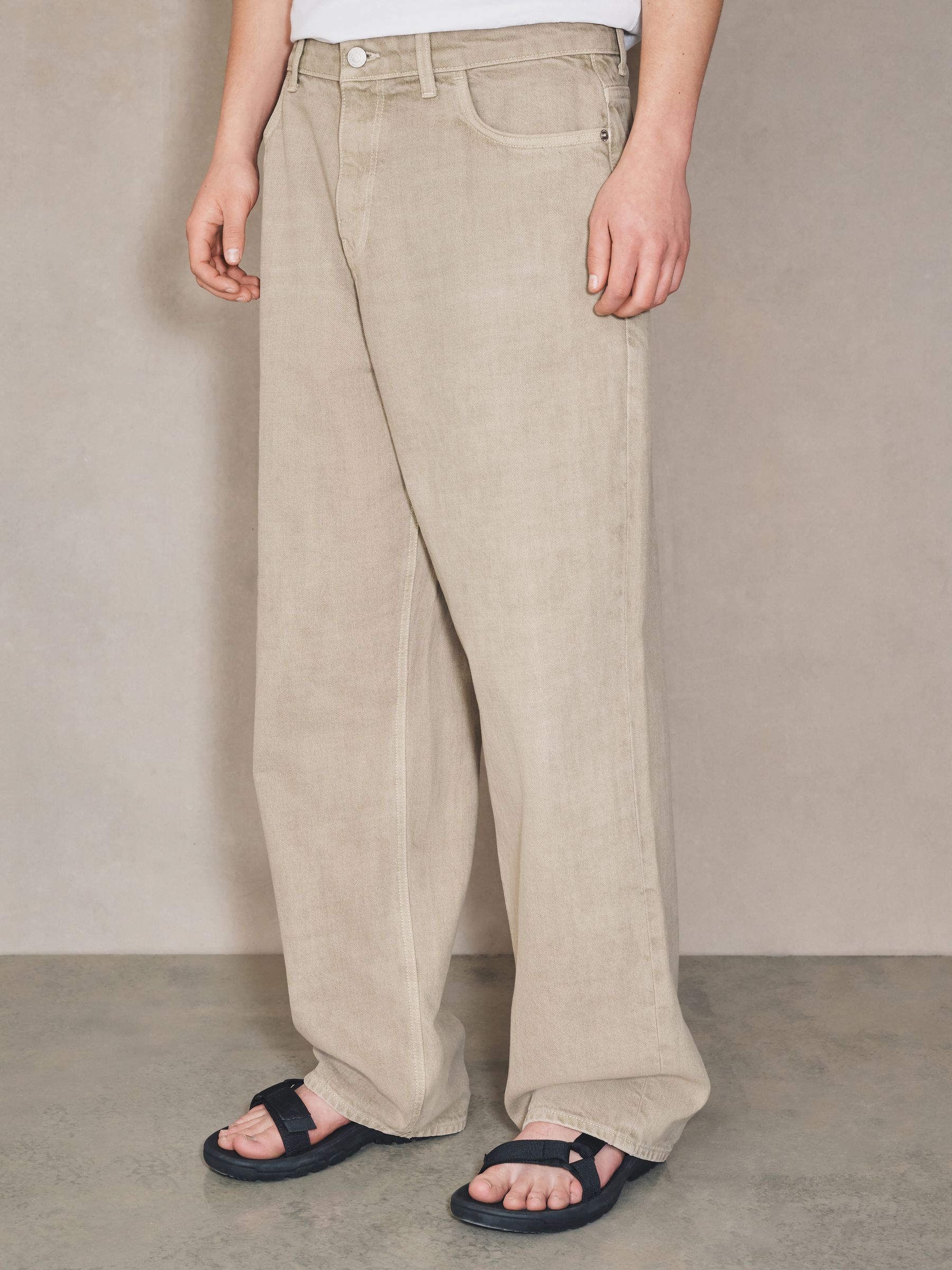 Sand Collecting Machine Buy Sand EDIT Baggy Fit Jeans from Next Portugal