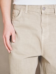 Sand EDIT Baggy Fit Jeans - Image 6 of 11