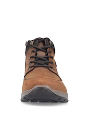 Rieker Zipper Brown Shoes - Image 3 of 6