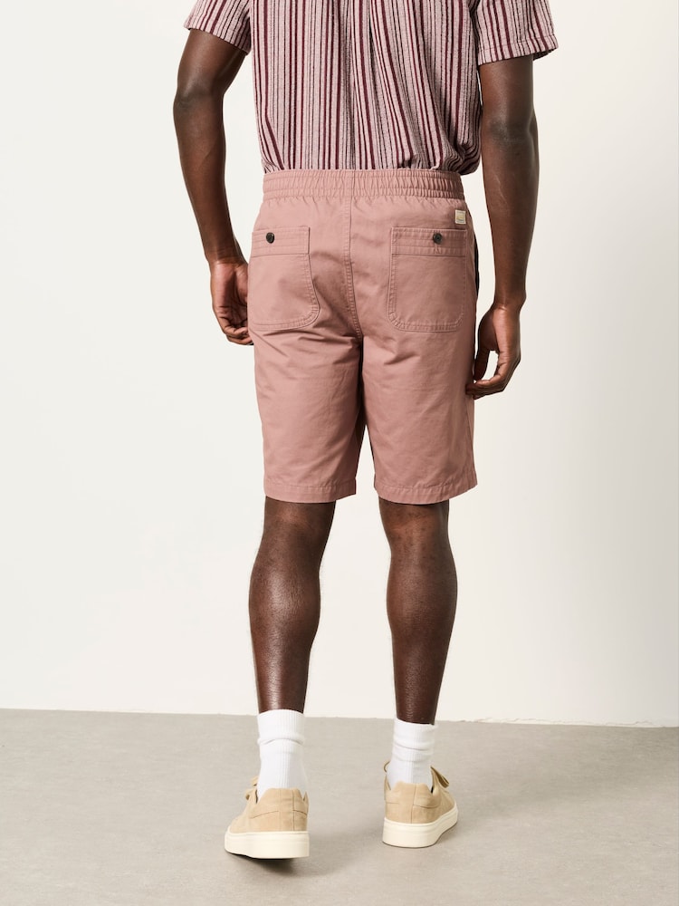 FatFace Selsey Dusky Pink Pull On Shorts - Image 2 of 6 FatFace Selsey Dusky Pink Pull On Shorts - Image 2 of 6