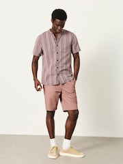 FatFace Selsey Dusky Pink Pull On Shorts - Image 5 of 6