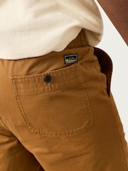 FatFace Selsey Golden Tan Pull On Shorts - Image 6 of 7