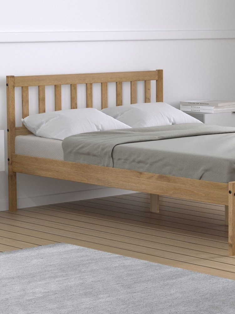 Birlea Pine Lisbon Bed - Image 1 of 6