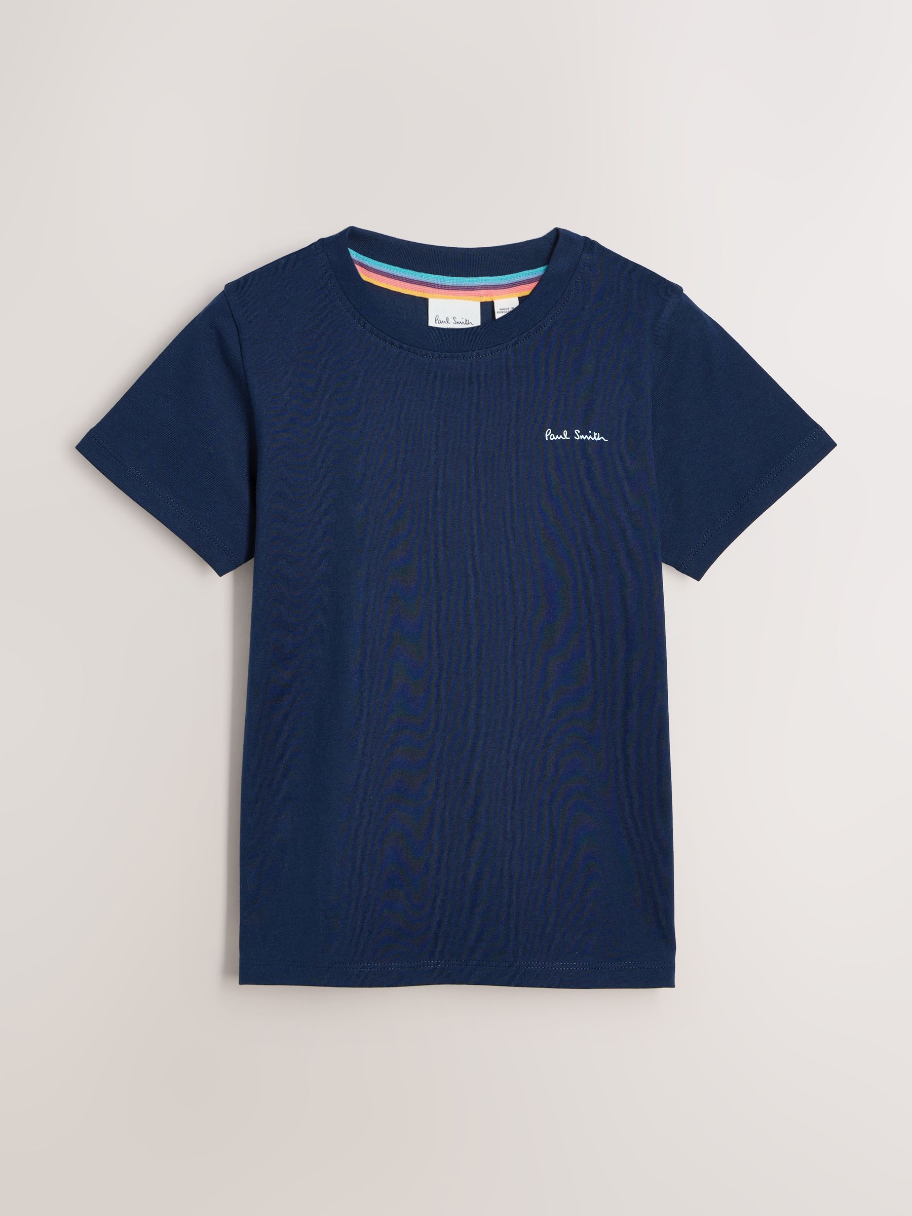 Buy Paul Smith Junior Navy/Stone/Blue Signature T-Shirts 3 Pack