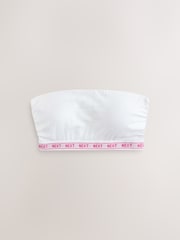 Pink/Orange/White - مجموعة من 3 حمالات صدر للراحة القصوى بدون حمالات غنية بالقطن - صورة 4 من 6