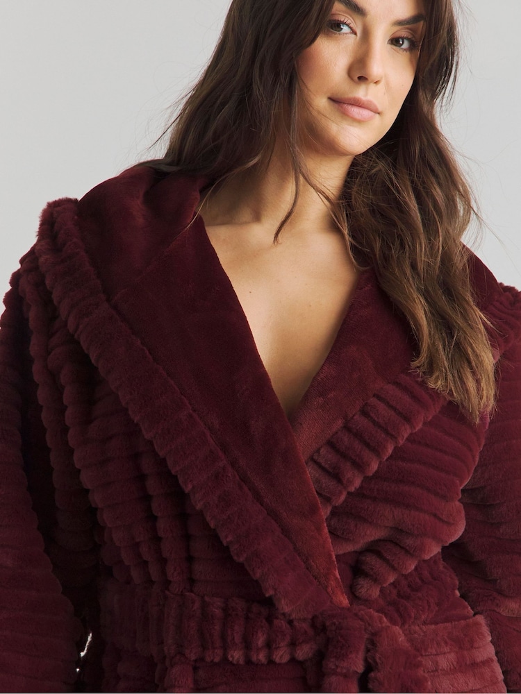 Simply Be Red Pretty Secrets Luxury Maxi Gown - Image 4 of 4 Simply Be Red Pretty Secrets Luxury Maxi Gown - Image 4 of 4