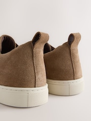 Neutral Elastic Lace Smart Trainers - Image 5 of 7