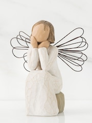 Willow Tree Cream Angel Of Caring Figurine - Image 1 of 4