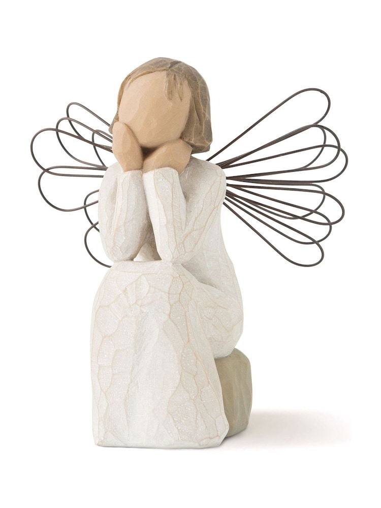 Willow Tree Cream Angel Of Caring Figurine - Image 4 of 4