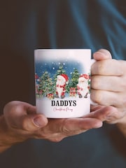 Loveabode Personalised Christmas Traditional Mug & Coaster Gift Set - Image 2 of 4